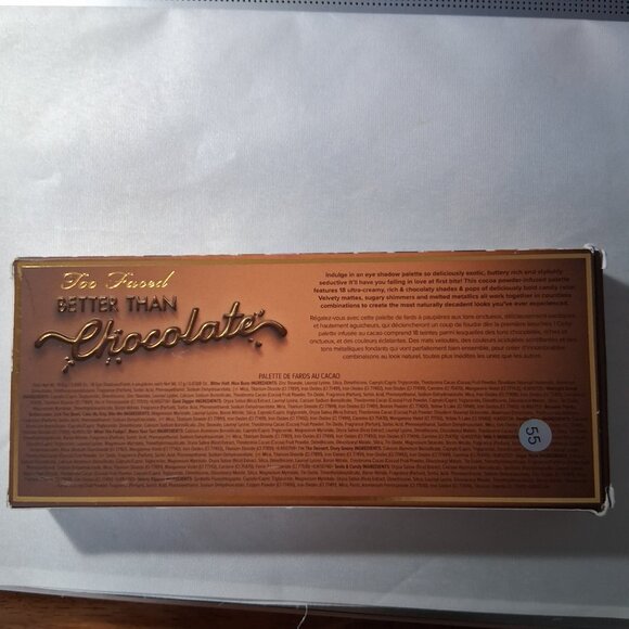 Too Faced Better Than Chocolate Eyeshadow Palette-Discontinued NIB - Picture 3 of 8